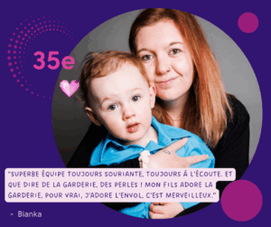 Portrait de Bianka, participante partageant son témoignage à L'Envol