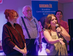 Jaïan Robinson, récipiendaire de la Bourse Persévérance Suzanne Charest à L'Envol.
