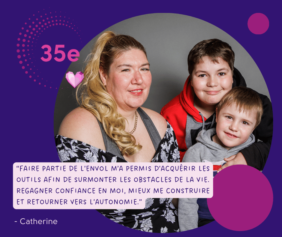 "Témoignage d'un parent participant au programme de prévention de la négligence à L'Envol"